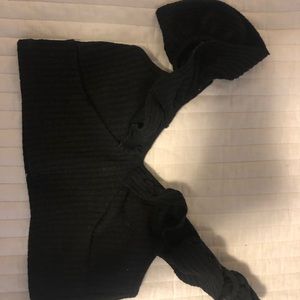 off the shoulder crop